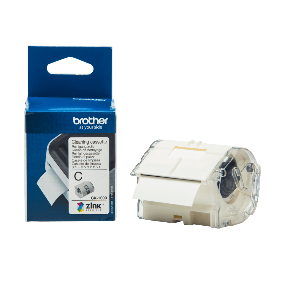 Brother CK-1000 reinigingscassette voor VC-500W Brother CK-1000 reinigingscassette voor VC-500W
