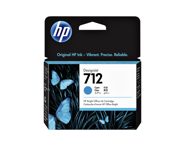 Ink cartridge HP 712 3ED67A blue