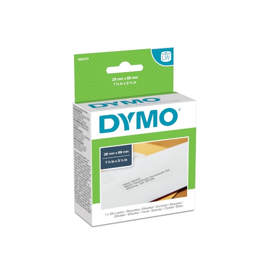 Dymo 1983173 LabelWriter etiket 28x89mm (1x130) Dymo 1983173 LabelWriter etiket 28x89mm (1x130)