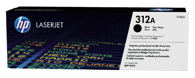 Toner cartridge HP CF380A 312A black