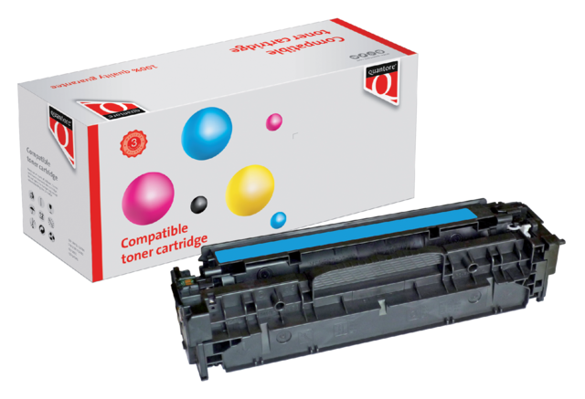 Tonercartridge Quantore alternatief tbv HP CF381A 312A blauw Tonercartridge Quantore alternatief tbv HP CF381A 312A blauw