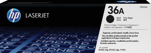 Toner cartridge HP CB436A 36A black
