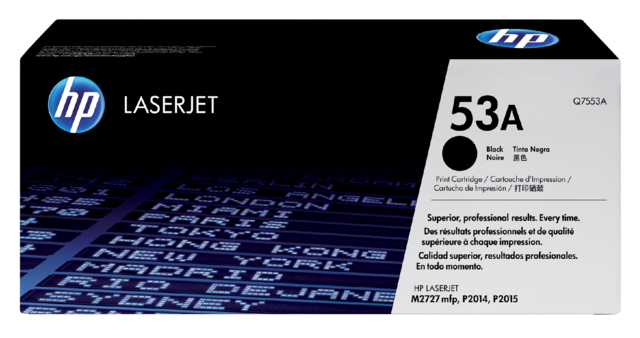 Toner cartridge HP Q7553A 53A black