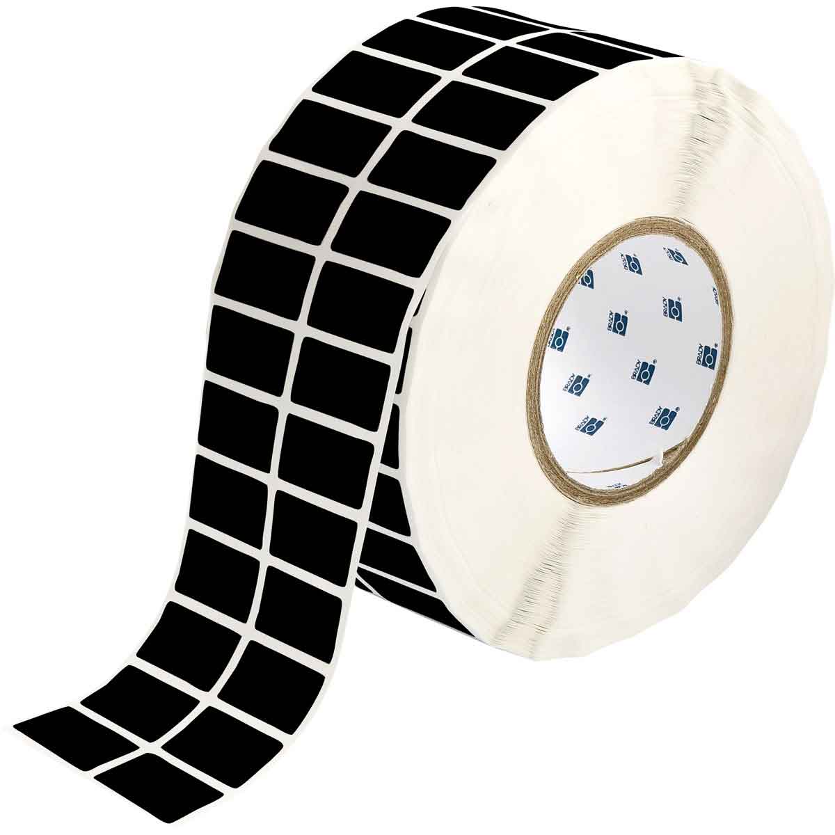 149115-THT-6-8591-10-BK Etiketten voor Thermische Transfer, 38,10 mm (B) x 19,05 mm (H), Zwart 149115-THT-6-8591-10-BK Etiketten voor Thermische Transfer, 38,10 mm (B) x 19,05 mm (H), Zwart