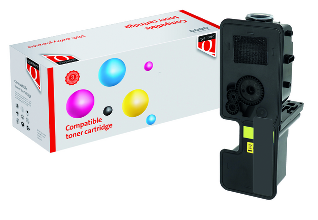 Toner Quantore alternatief tbv Kyocera TK-5230Y geel