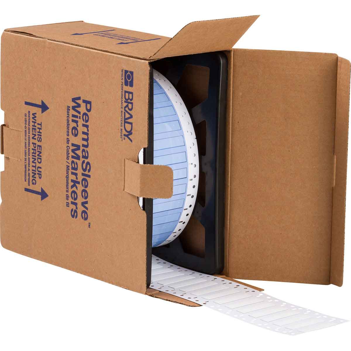 032603-PS-250-2-WT PermaSleeve krimpkousen voor draadmarkering
