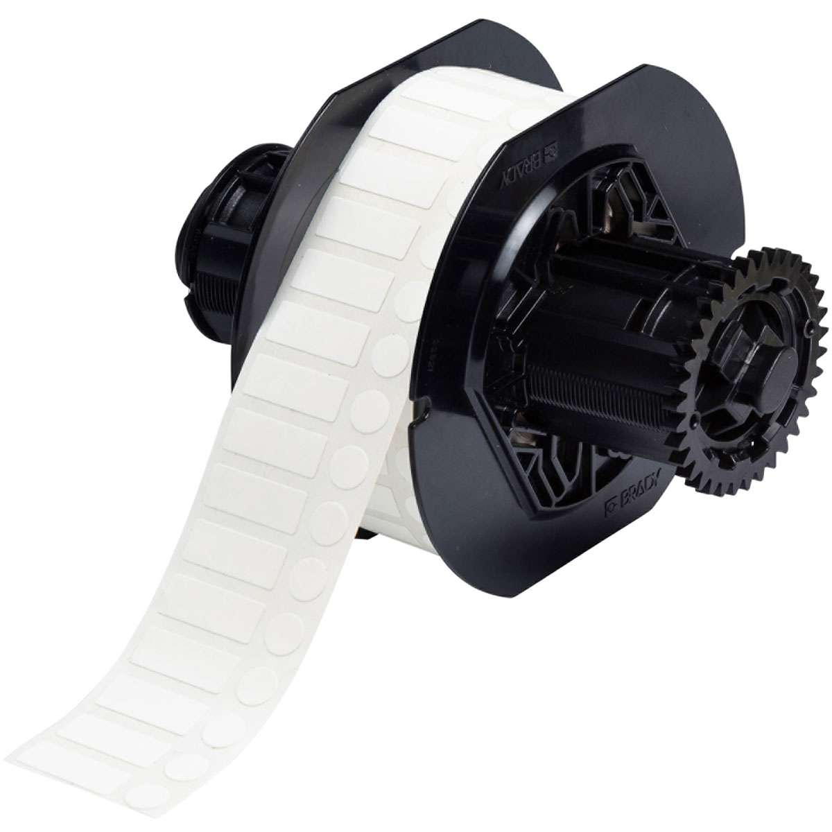 B33serie laboratoriumlabels met buisdoppen uit nylonweefsel met polyimidecoating