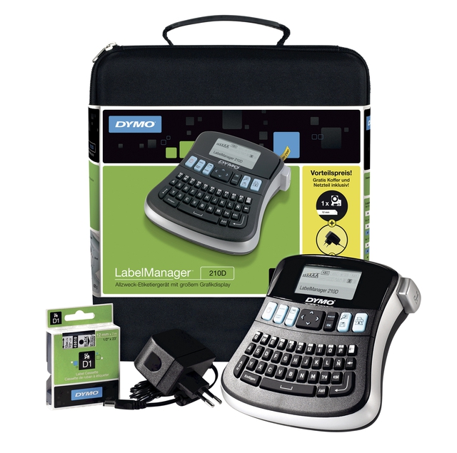 Dymo LabelManager 210D Kit Qwerty