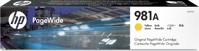 Ink cartridge HP J3M70A 981A yellow