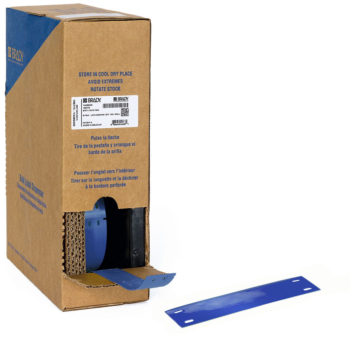 BMP71 BMP61 M611 TLS2200 Polyester aanhanger bulkverpakking