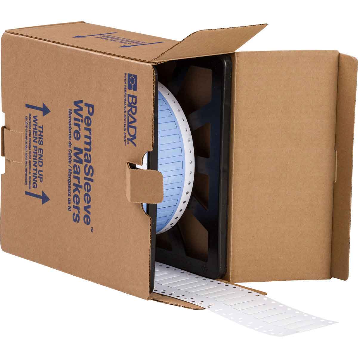 032614-PS-187-150-WT PermaSleeve krimpkousen voor draadmarkering