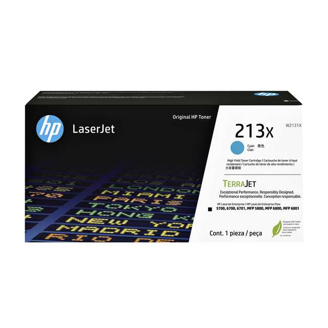 Toner cartridge HP W2131X 213X blue