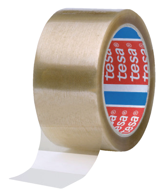 Verpakkingstape Tesa 4089 50mmx66m transparant PP Verpakkingstape Tesa 4089 50mmx66m transparant PP