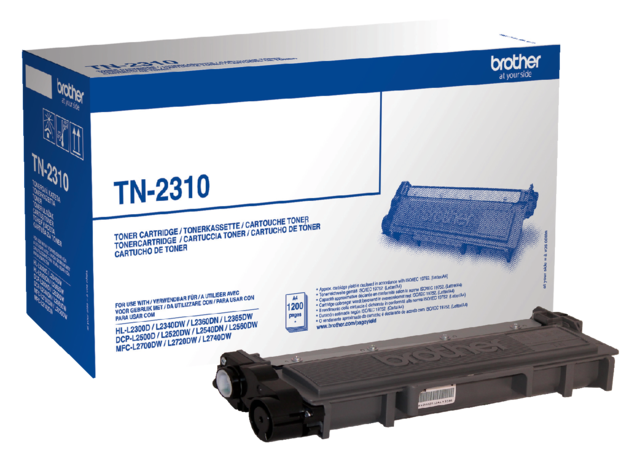 Toner Brother TN-2310 zwart Toner Brother TN-2310 zwart