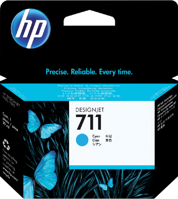 Ink cartridge HP CZ130A 711 blue