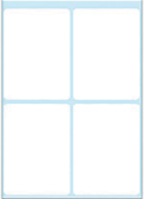 Etiket HERMA 3755 40x55mm wit 28 stuks Etiket HERMA 3755 40x55mm wit 28 stuks