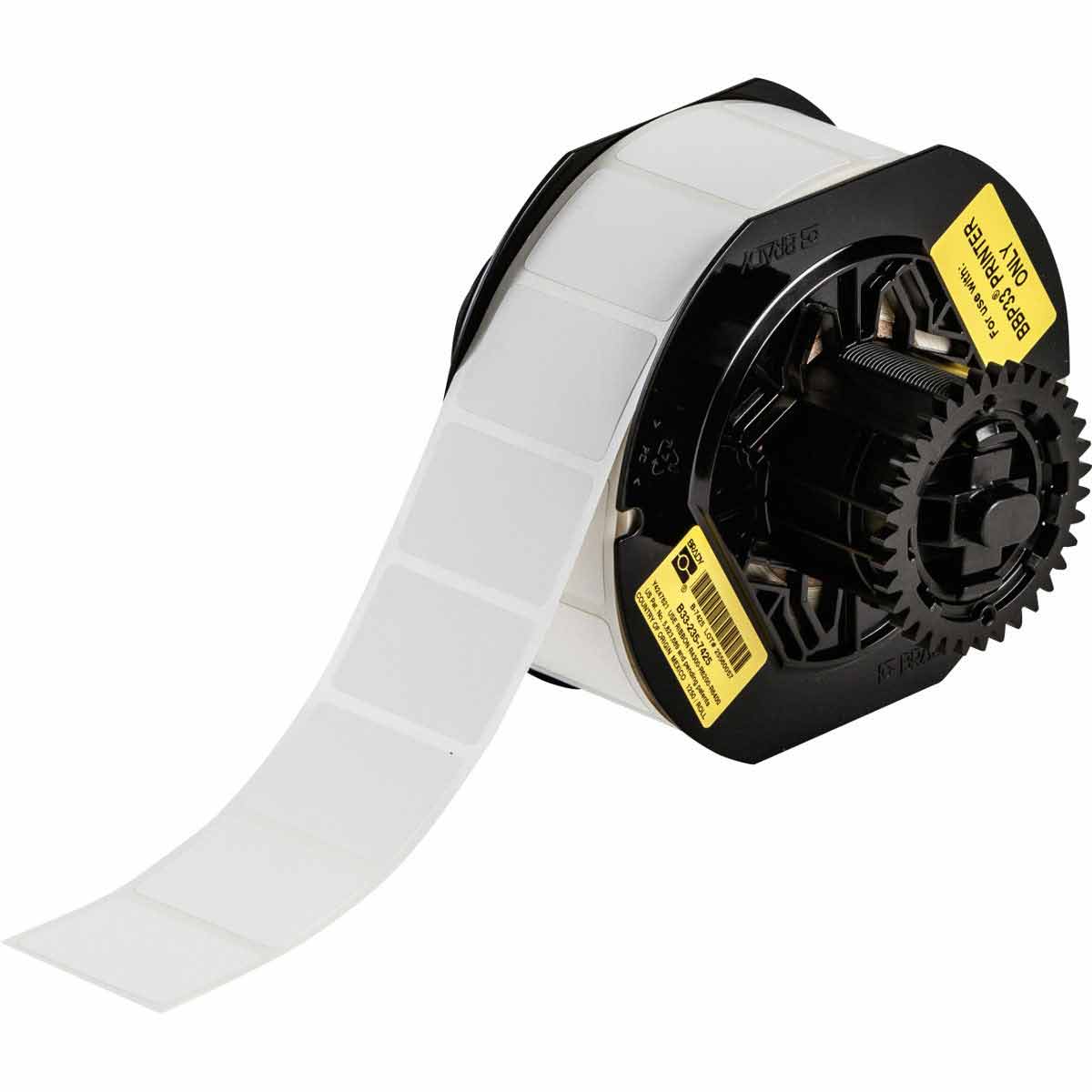 148672-B33-235-7425 Polypropyleenlabels voor de BBP33/i3300 printer, 38,10 mm (B) x 25,40 mm (H), Wit