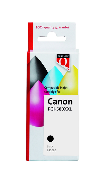 K20745PR inkcartridge quantore canon pgi-580xxl zwart