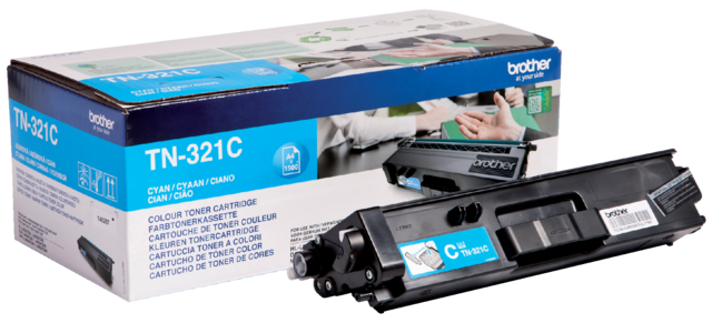 Toner Brother TN-321C blauw Toner Brother TN-321C blauw