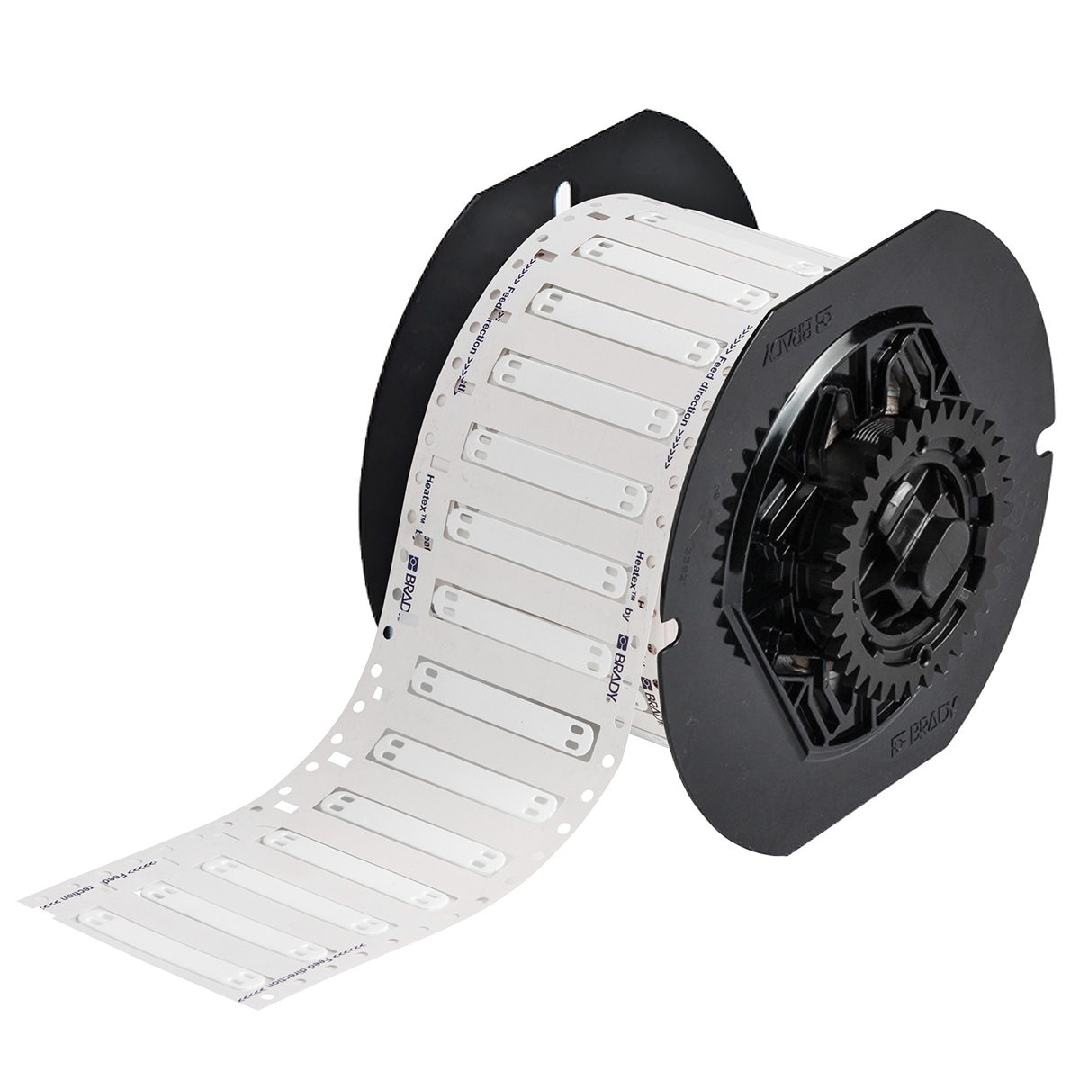 195556-B33-7510-7643-WT Heatex-kabelmerkers voor BBP33/i3300-printers, 75,00 mm (B) x 10,00 mm (H), Wit 195556-B33-7510-7643-WT Heatex-kabelmerkers voor BBP33/i3300-printers, 75,00 mm (B) x 10,00 mm (H), Wit