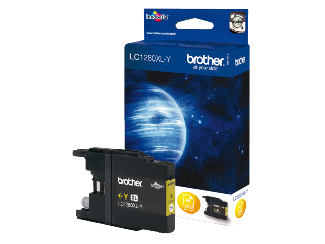 LC1280XLY inkcartridge brother lc-1280xl geel
