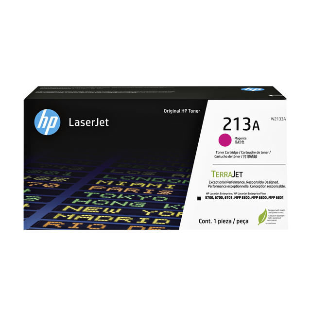 Toner cartridge HP W2133A 213A red
