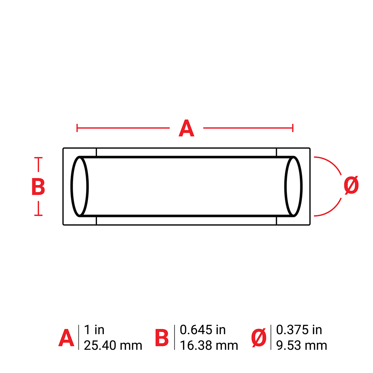 143229-M-375-1-342 BMP51/53 PermaSleeve krimpkousen voor draadmarkering