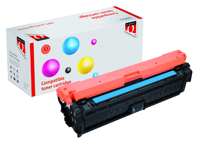 K15584PR tonercartridge quantore hp ce741a 7.3k blauw