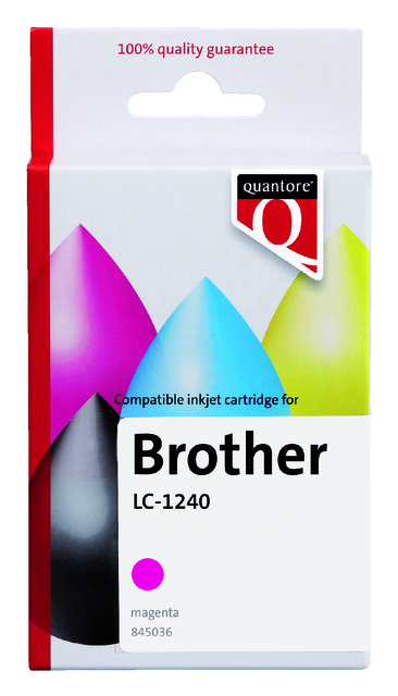 K20335PR inkcartridge quantore bro lc-1240 rood