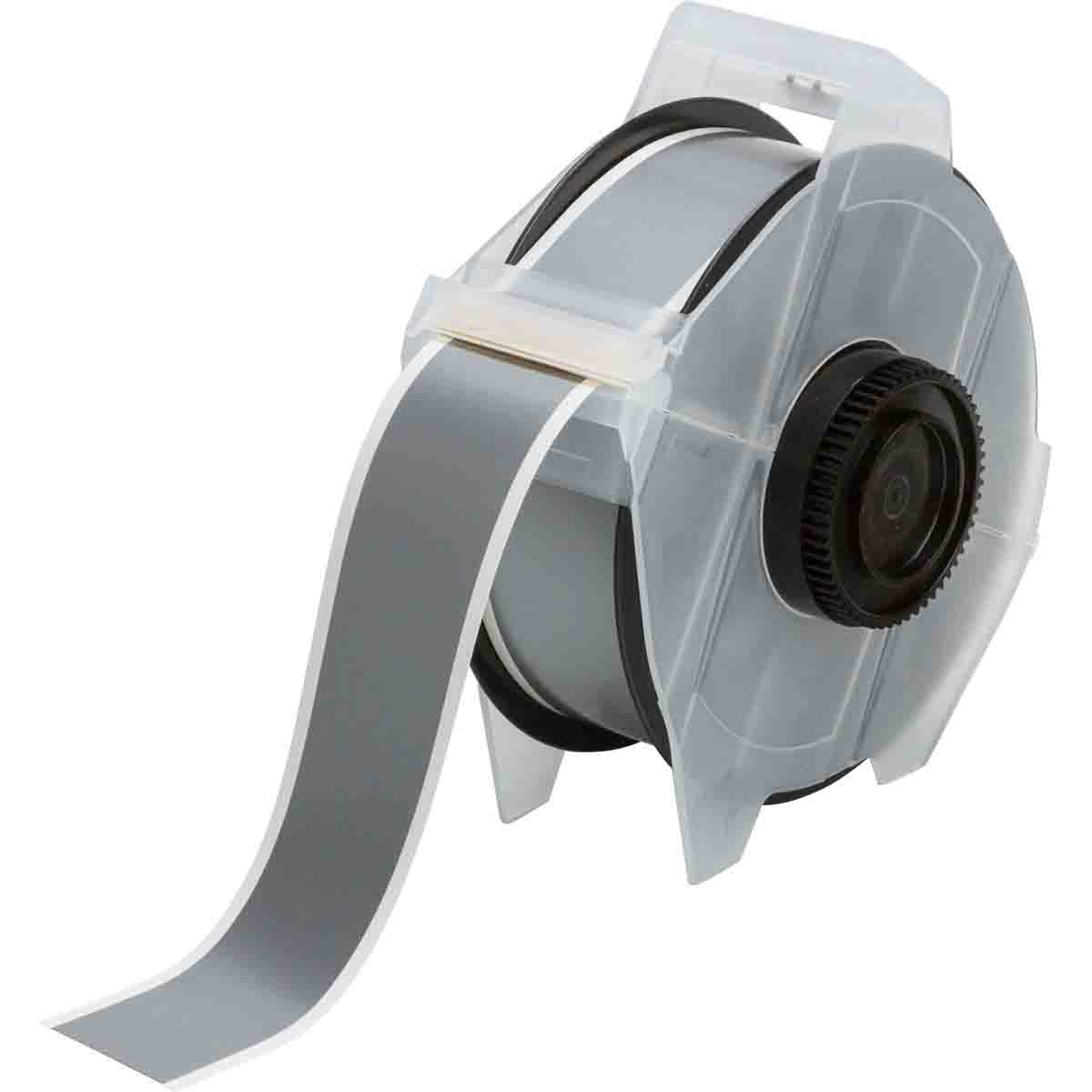 113145_GLOBALMARK VINYL B595 GREY 29MM GlobalMark vinyl tape voor binnen-/buitengebruik, 28,58 mm (B) x 30,48 m (L), Grijs