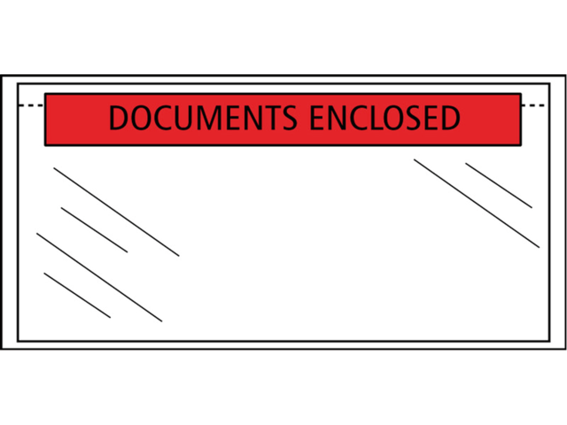 Paklijstenvelop CLEVERPACK ZK BEDRUKT LANG DIN TR