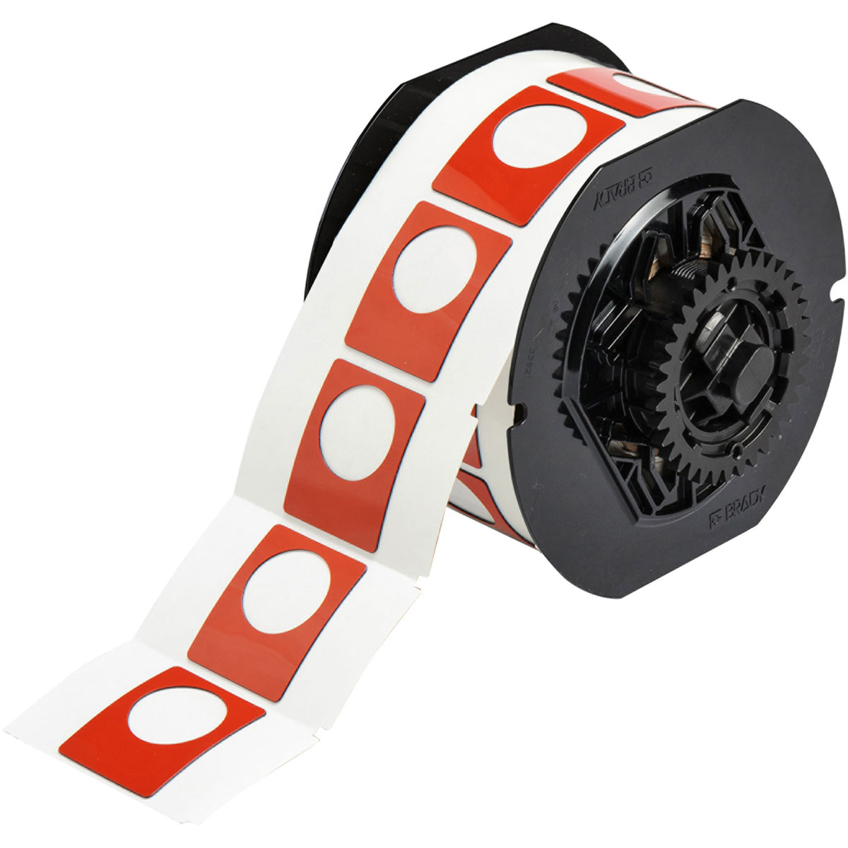 118057-B30EP-167U-593-RD EPREP-labels voor BBP3X/S3XXX/i3300-printers, 30,48 mm (B) x 38,10 mm (H), Rood