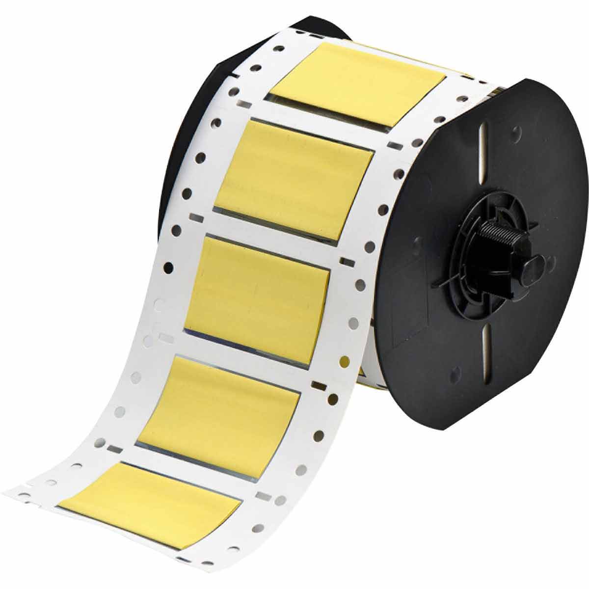 142934-B33-750-2-342YL PermaSleeve polyolefin krimpkousen voor BBP33/i3300-printers, 50,80 mm (B) x 31,75 mm (H), Geel