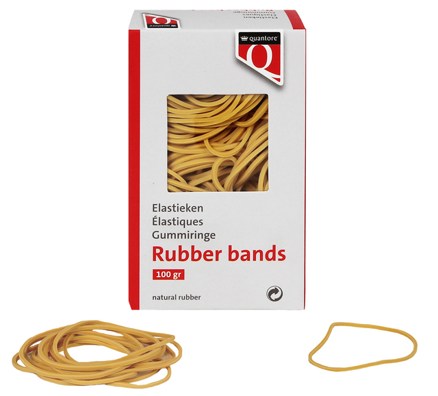 Elastiek Quantore 16 60x1.5x1mm 100gram Elastiek Quantore 16 60x1.5x1mm 100gram