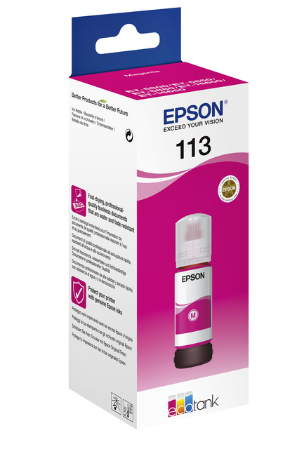 Navulinkt Epson 113 EcoTank rood Navulinkt Epson 113 EcoTank rood