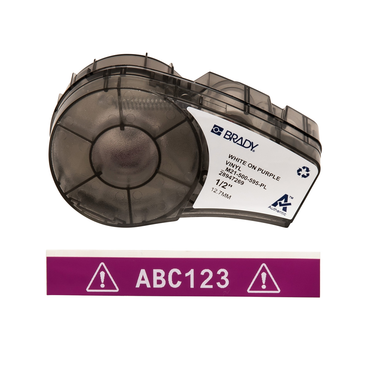 M211 en M210 vinyllabels voor binnen- en buitengebruik M211 en M210 vinyllabels voor binnen- en buitengebruik