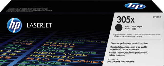 Toner cartridge HP CE410X 305X black