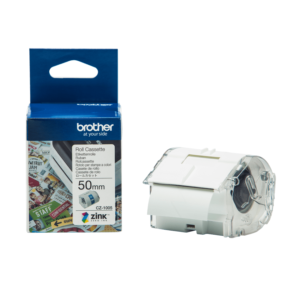 Brother CZ-1005 rolcassette 50mm x 5m Brother CZ-1005 rolcassette 50mm x 5m