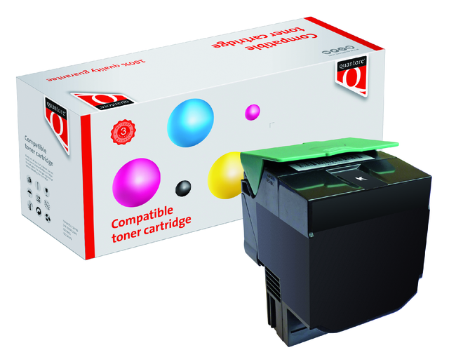 K15467PR tonercartridge quantore lex c540h2kg 2.5k zwart