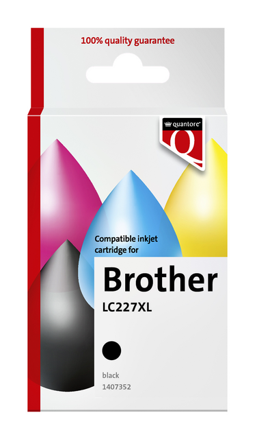 Ink cartridge Quantore alternative tbv Brother LC227XL black Ink cartridge Quantore alternative tbv Brother LC227XL black