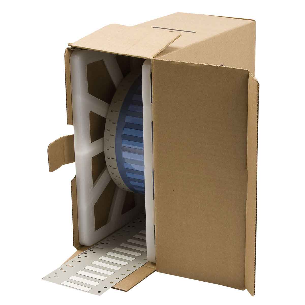 104580-PS-187-2-WT-4 PermaSleeve krimpkousen voor draadmarkering, 12,70 mm (B) x 8,51 mm (H), Wit 104580-PS-187-2-WT-4 PermaSleeve krimpkousen voor draadmarkering, 12,70 mm (B) x 8,51 mm (H), Wit