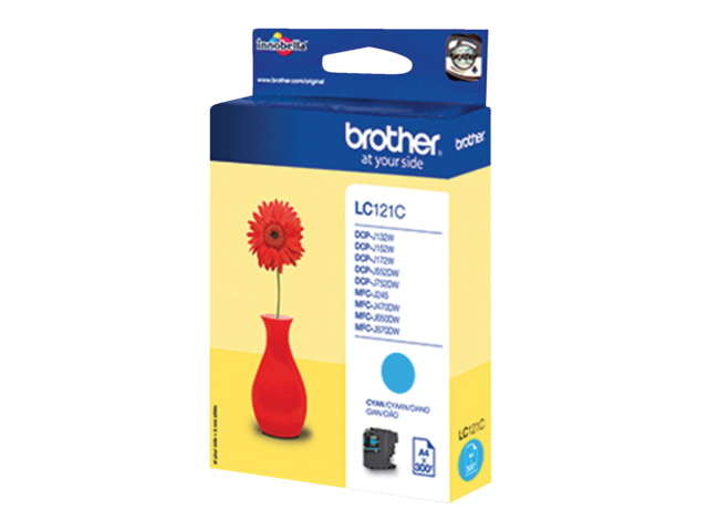 LC121C inkcartridge brother lc-121 blauw