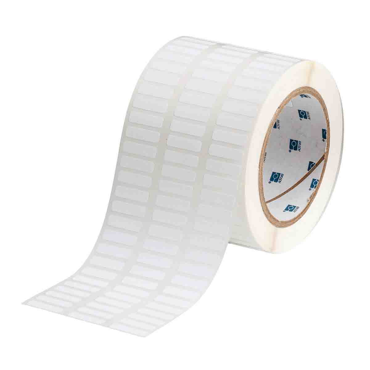 029892_THT-2-488-10 Thermal Transfer Printable Labels, 22,86 mm (W) x 6,35 mm (H), White