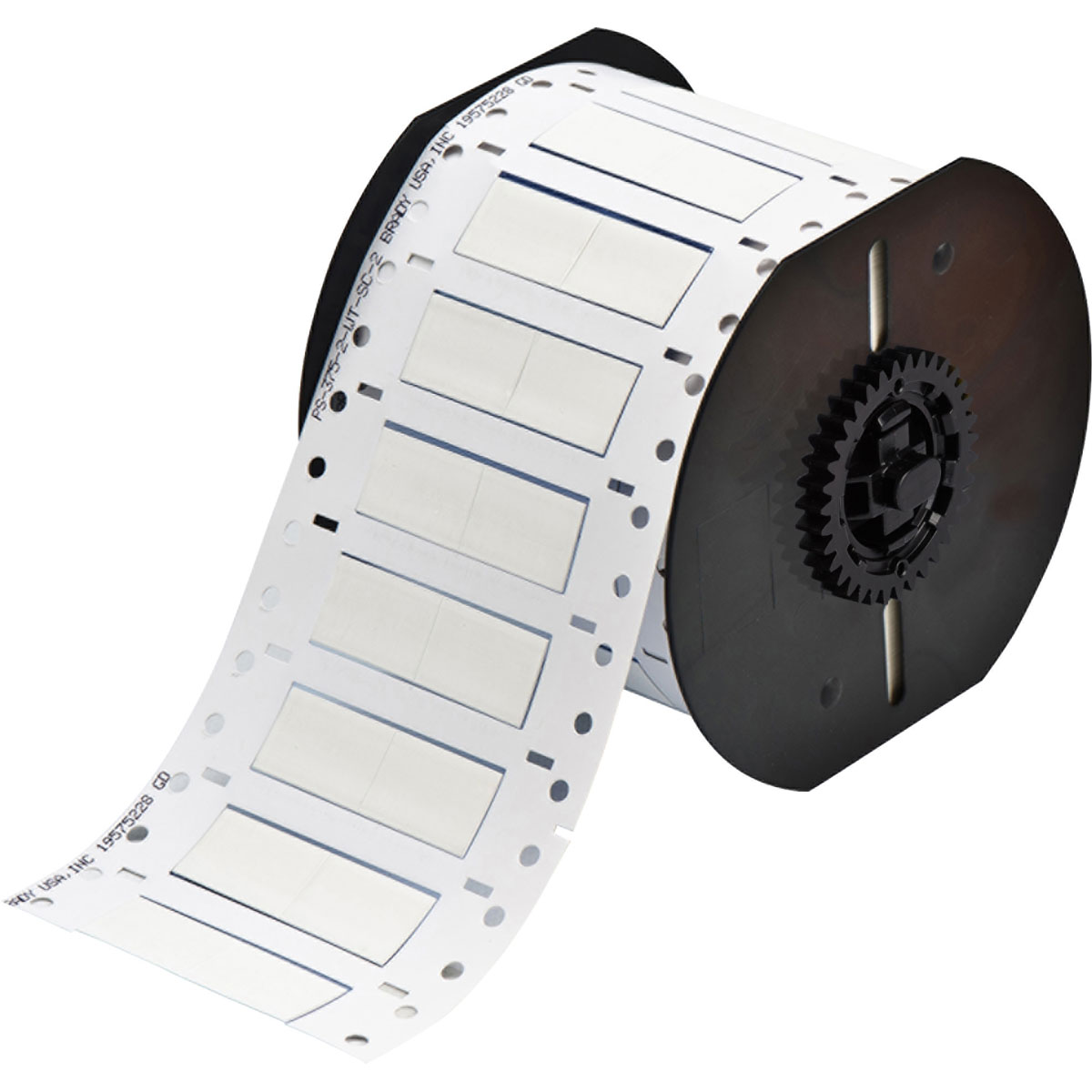 142946-B33-375-2-342-2 PermaSleeve polyolefin krimpkousen voor BBP33/i3300-printers, 25,40 mm (B) x 16,38 mm (H), Wit