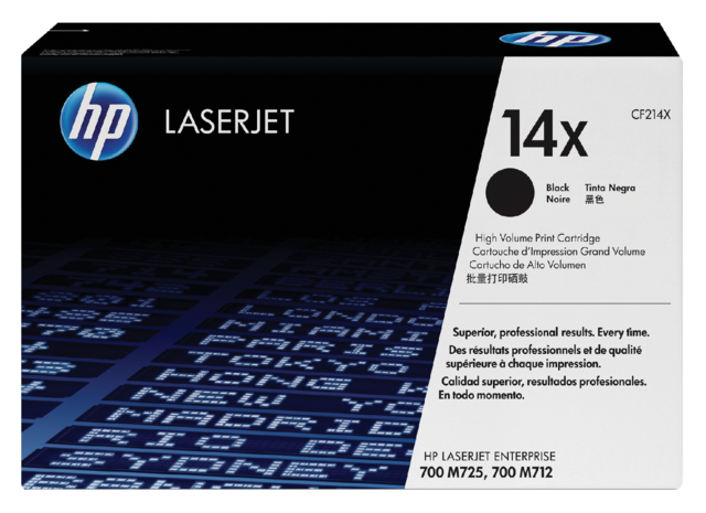 Toner cartridge HP CF214X 14X black
