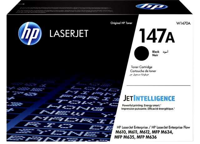 Toner cartridge HP 147A W1470A black Toner cartridge HP 147A W1470A black