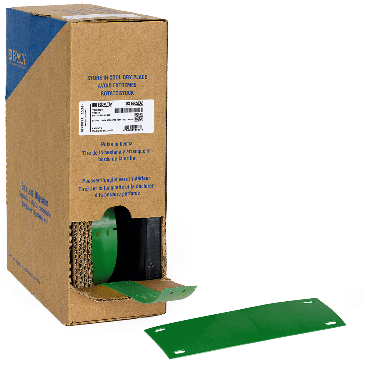 BMP71 BMP61 M611 TLS2200 Polyester aanhanger bulkverpakking BMP71 BMP61 M611 TLS2200 Polyester aanhanger bulkverpakking