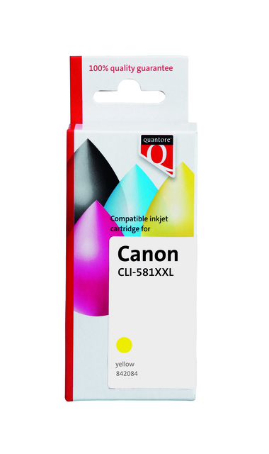 K20749PR inkcartridge quantore canon cli-581xxl geel