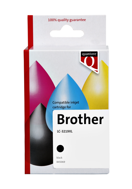 K12708PR inkcartridge quantore bro lc-3219xl zwart