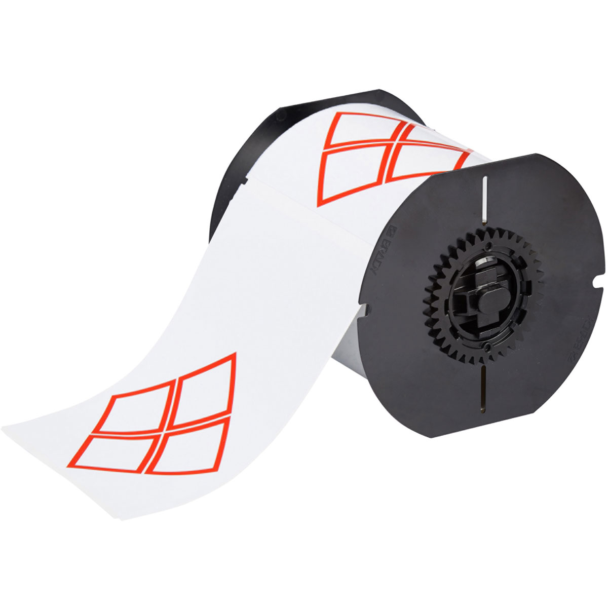 121650-B30-262-7569-CLP4B Voorbedrukte GHS/CLP-labels voor BBP3X/S3XXX/i3300-printers, 154,99 mm (B) x 104,98 mm (H), Rood op Wit